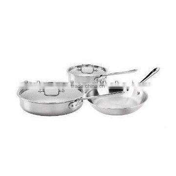 5pcs Stainless steel cookware set