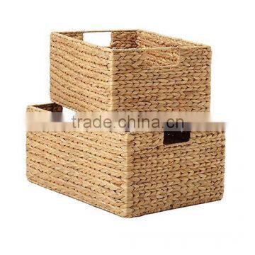 Water Hyacinth Bins,Small Water Hyacinth Bin Natural