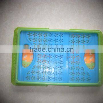 High Quality Cheap Price Food Grade Small Plastic Storage Baskets/plastic Organizer Baskets/colorful Plastic Basket