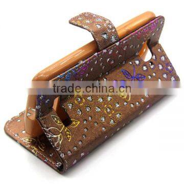 PU Leather Wallet Flip Card Holder Case Magnet Cell Phone Cover for Alcatel C7 photo-5