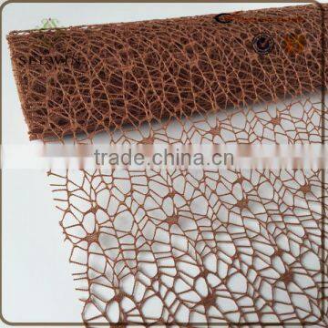 Spider Mesh Fabric Rolls for Flower Gift Wrapping Big Spider photo-3