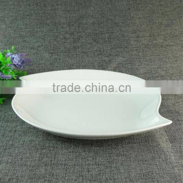 Hot sale practical ceramic dinner plate, ceramic salad bowl for dinner