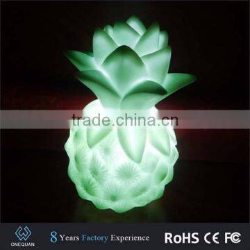 Portable Pineapple Shape LED Night Lamp creative Gift Kid Toy