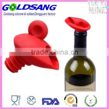FDA Food Grade Silicone Bottle Stopper Wine Pourer photo-6