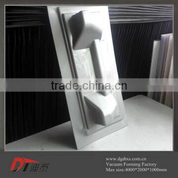 Custome ABS Dark Grey Plastic Parts Cars Vacuum Forming photo-5