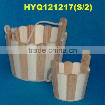 wood bucket kit