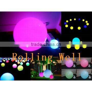 led garden ball light colorful and rechargeable / LED floating ball light / waterproof ball for garden