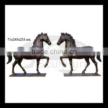 High quality handcrafted decorative horse cart