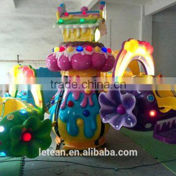 Candy theme game amusement park airplane ride