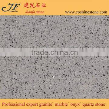 Popular light grey quartz floor tiles mirror for kitchen