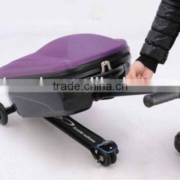 ABS/PC /EVA Scooter Trolley Luggage for Business Man photo-3