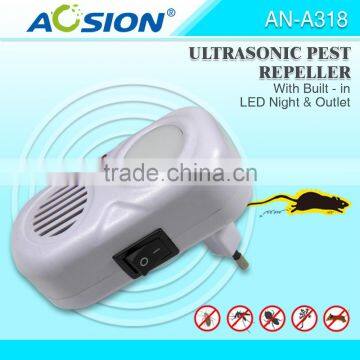 Aosion factory manufacturer ultrasonic moquito repeller with night light