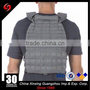 Custom Color Blue Tactical Plate Carrier Vest Made of Nylon & Polyester Sale photo-4
