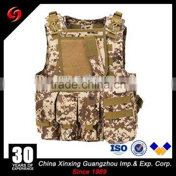 High Quality 1000D Nylon Material Mesh Vest Black/ Camouflage With Pockets Army Training Molle System Tactical Vest photo-2