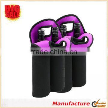 2018 Newest Fashion World Cup Bottler Cooler Promotional 2 Pair Double-bottle Cooler Cheap Bottle Sleeve Carrier Beer Wine photo-3