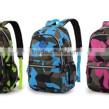 Three Different Camo School Bag Backpack for 3-6 Grade photo-6
