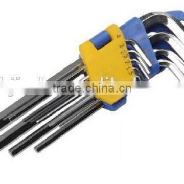 9pcs Long Arm Hex Key Set,Metric