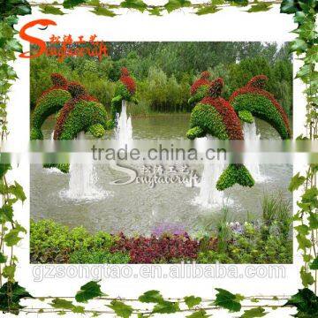 The most durable products for garden and landscaping artificial grass dolphin artificial animal topiarydolphin