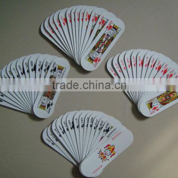 heze kaixin oval playing card poker