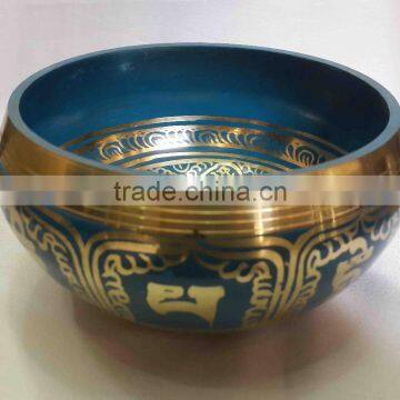Best Selling Symbolic Colored Meditation Singing Bowl photo-2