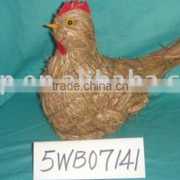 easter grass decorative garden chicken