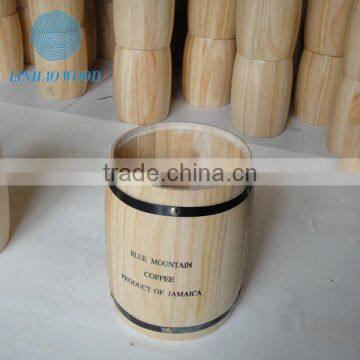 best-selling unfinished pine solid wood barrel