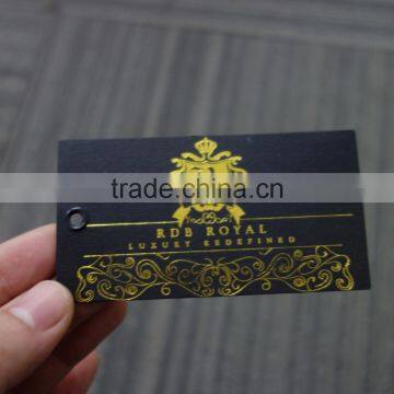 2016 Factory Directly Hot Sales Custom Gold Stamping Hangtags With High Quality photo-4