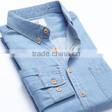 Cowboy Shirt Denim Shirt Men