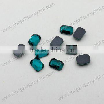 Decorative Octagon Flat Cut Glass Stones for Fancy Jewelry Accessories photo-2