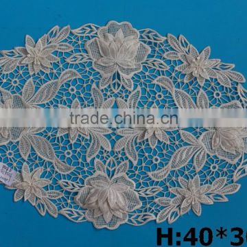 Wholesale modern design embroidery flower table cloth