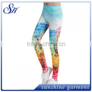 92%polyester 8%spandex Women's Leggings Wholesale 2017 KX012 photo-4
