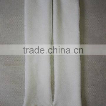 Blank 100% Polyester Socks for Sublimation White Tube Socks photo-3