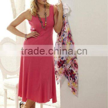 Ladies Maxi Dress Fashion Jersey Dress