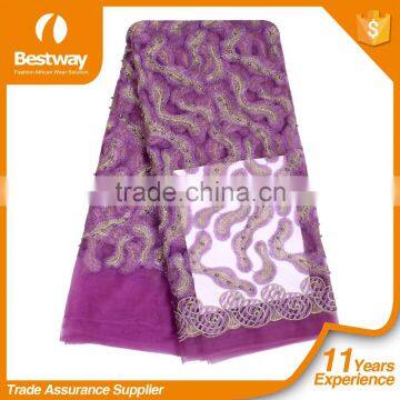 FL1135-1 Cheap French Lace Fabric Dubai,bridal French Lace Fabric,wedding Dress Lace Suppliers photo-4