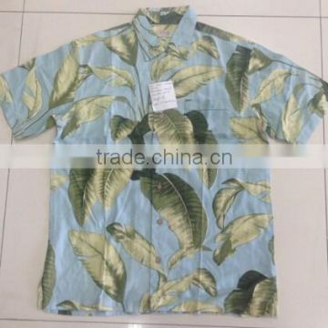 MENS PRINTED HAWAIIAN SHIRT NP95