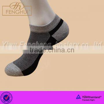 Autumn breathable cotton men ankle socks