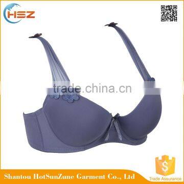 HSZ-58004 Colorful Hot Sexy Girl Underwear Plus Size Bra New Design Ladies Push Up Bras Wholesale