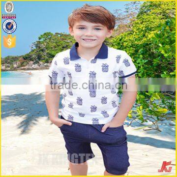 top quality children boy print polo tshirts wholesale bulk buy clothing