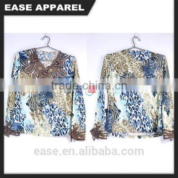 women multi colours print woven blouses