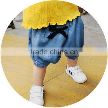 S17132A Children's Clothing Girls Summer Shorts Wholesale Girls Velvet Shorts photo-6