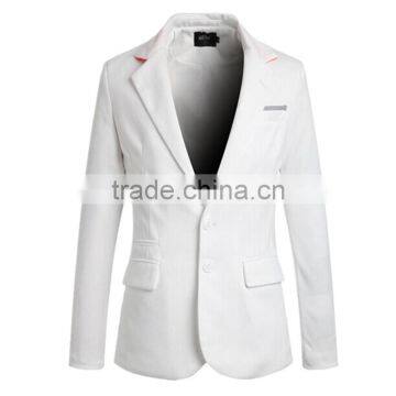 1 pc turn down collar bussiness new design long sleeve solid 4 colors for choice mens blazer jacket