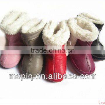 fashion baby 4 size baby dress newborn winter shoes,rubber sole boots