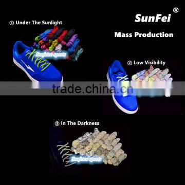 Round Tough Reinforced 3M Reflective Boot Lace Shoelaces Factory Product Professional Vintage Shoelaces Custom Manufactuer photo-5