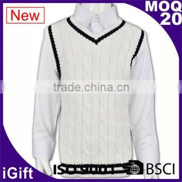 Fashion Cardigan Unisex Stylish Kids School Uniform Sweater photo-5