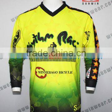 New design custom sublimation bmx jersey with Italy ink