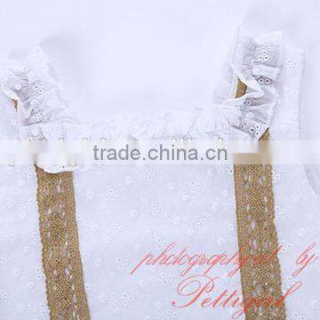 Girls Boutique Spanish Dress With Pink Bowknot Summer Wear photo-4