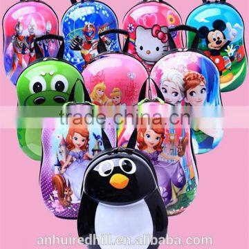 R1876H 2017 3D Innovation Kid Backpack ABS Eggshell Cartoon School Bag for Kids Comic Backpack photo-4