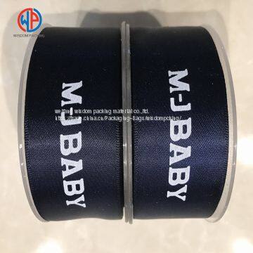 Custom 100% Polyester Decorative Wholesale Printed Satin Ribbon photo-3