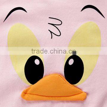 Wholesale Summer Cotton Priting Kids Girl Short Sleeve t Shirts photo-3