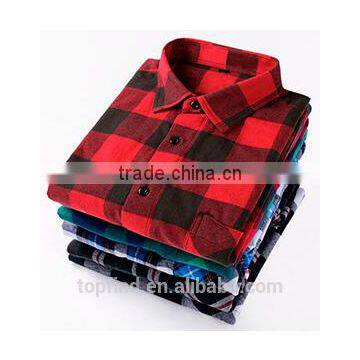 Flannel Shirt for Men Clothes New Fashion Causal Shirt for Men 100% Cotton Boys Fancy Shirts photo-2